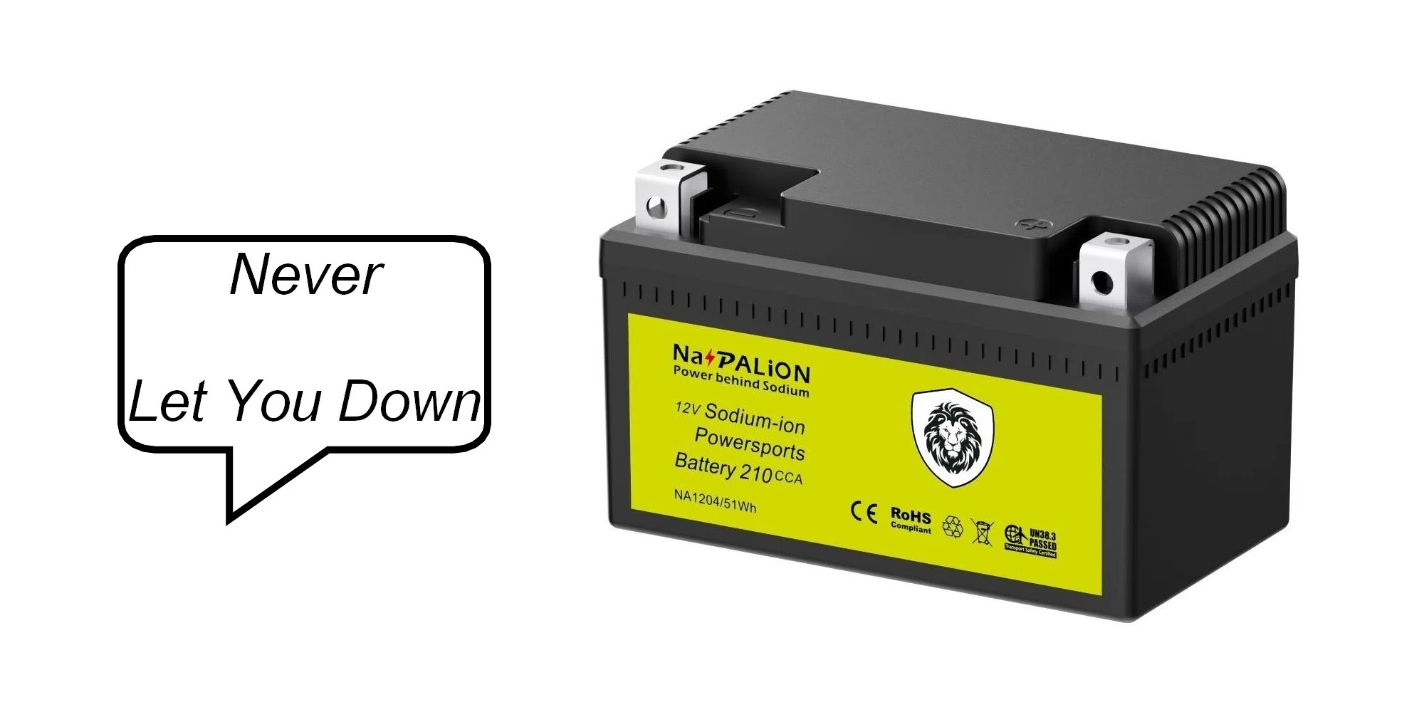 Sodium-ion powersports battery 210CCA NA1204.webp